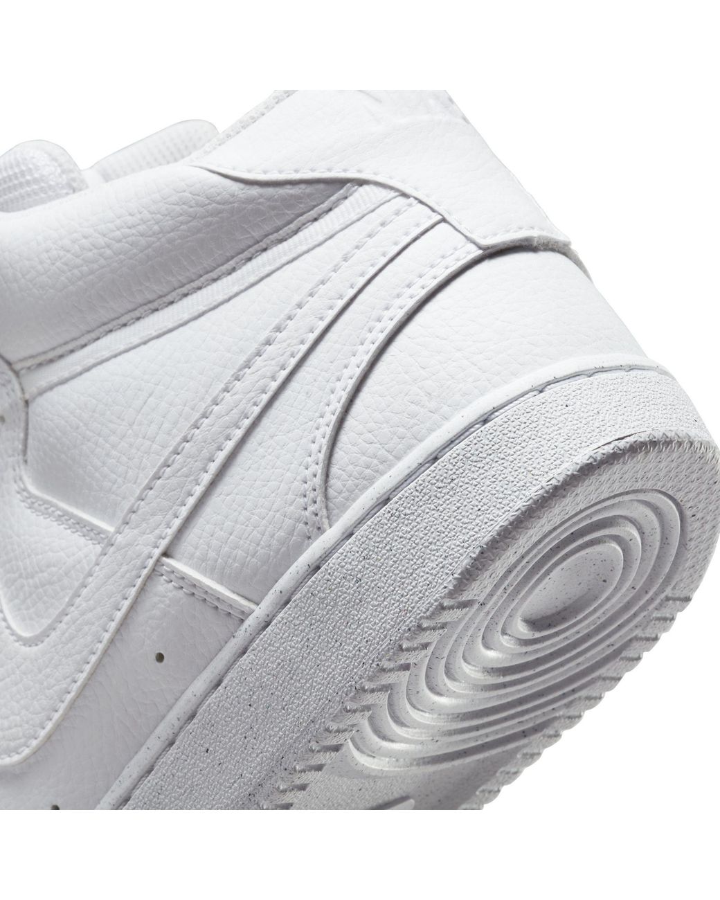 Nike White Court Vision Mid Next Nature for men