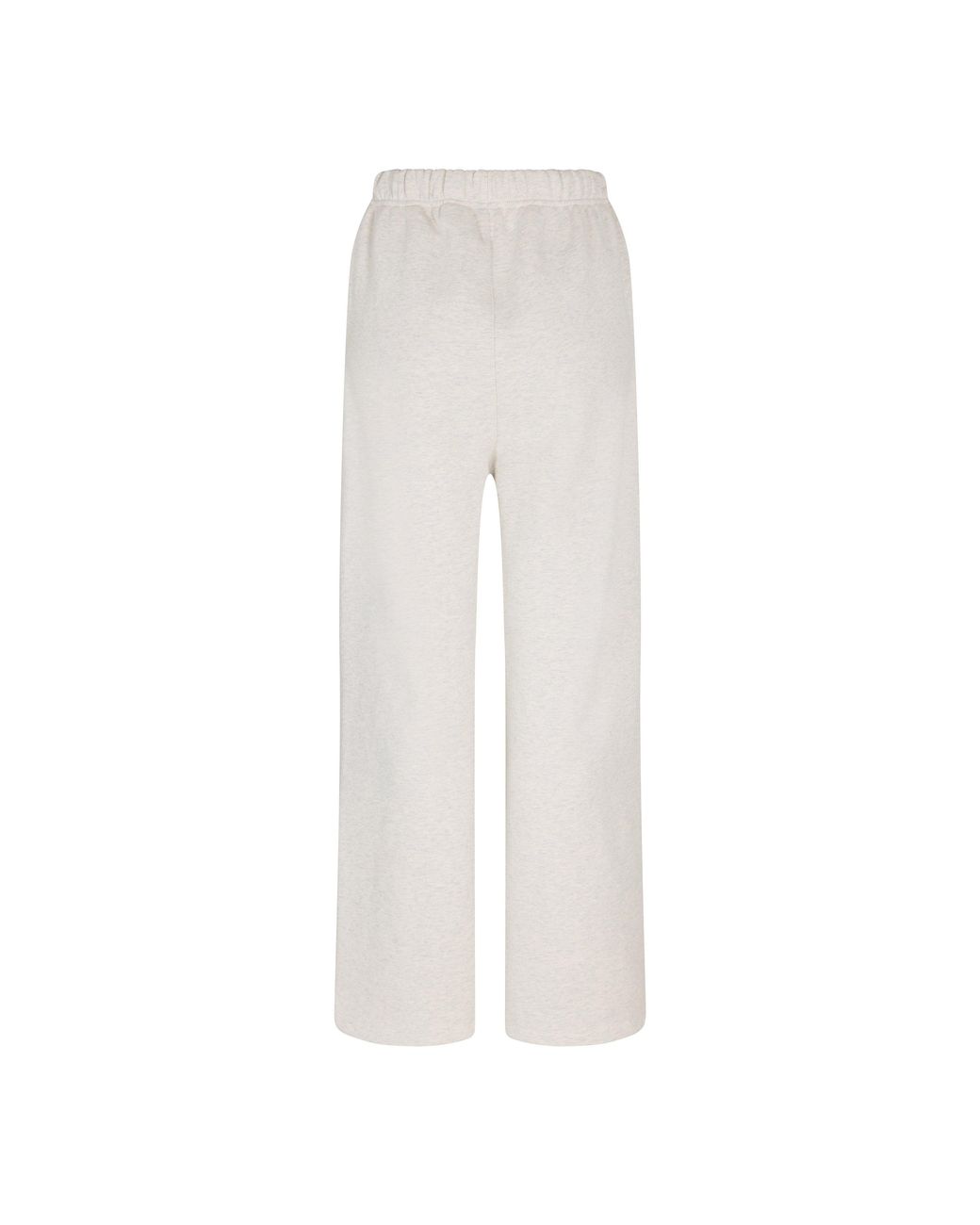 Fear Of God White Open Hem Fleece Joggers