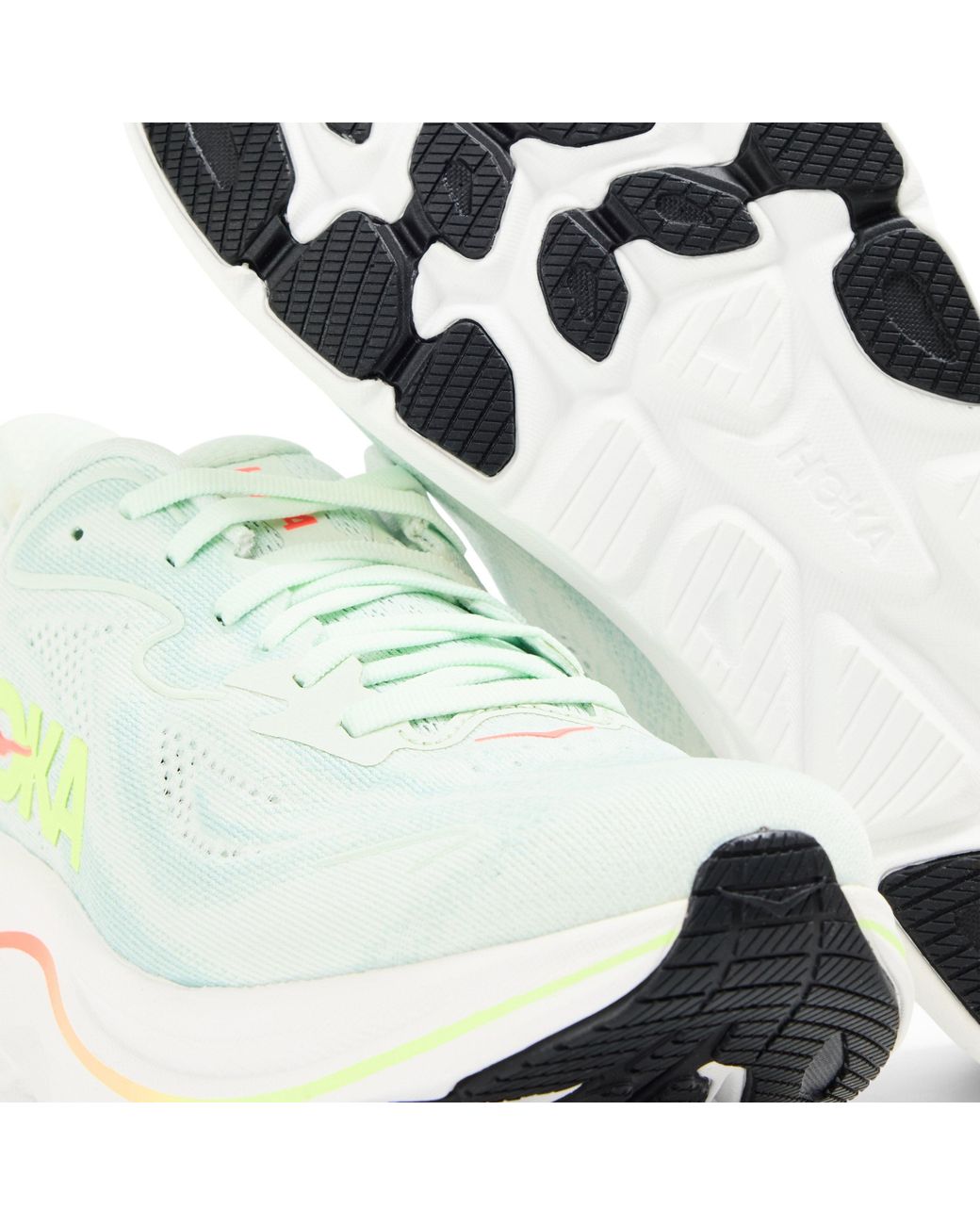 Hoka One One White Clifton 10 Everyday Neutral Road Running Shoes