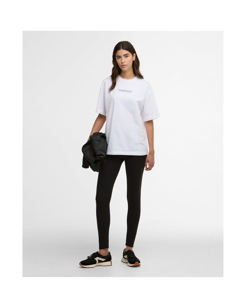 Barbour White Santana T-Shirt