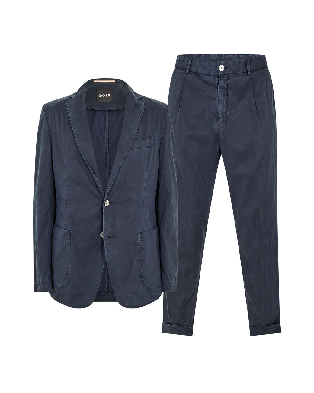 Boss Blue C-Hanry-2Pcs-D-241F Suit for men