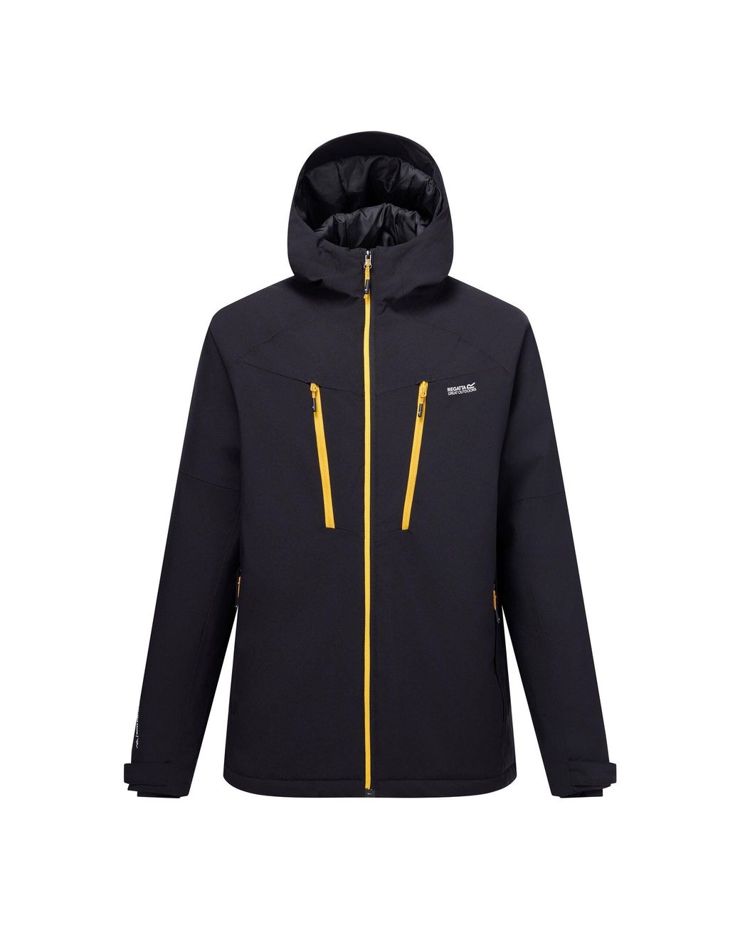 Regatta Black Highton Stretch Padded Waterproof Jacket for men