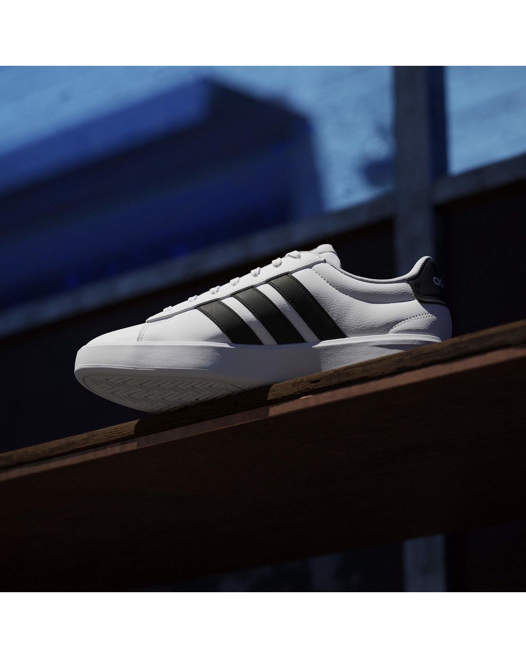 Adidas White Grand Court 2 Trainers for men