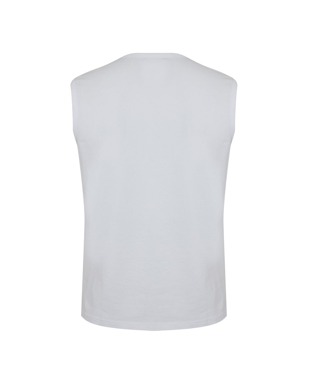 Lonsdale White Sleeveless T-Shirt for men