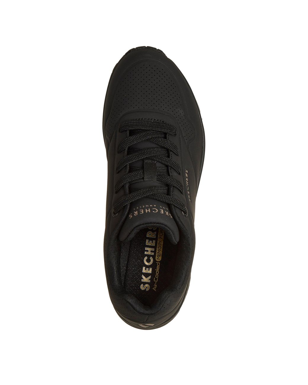 Skechers Black Uno Stand On Air Trainers