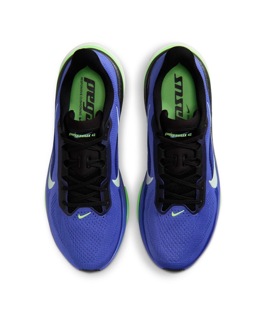 Nike Blue Pegasus 42 Running Shoes for men