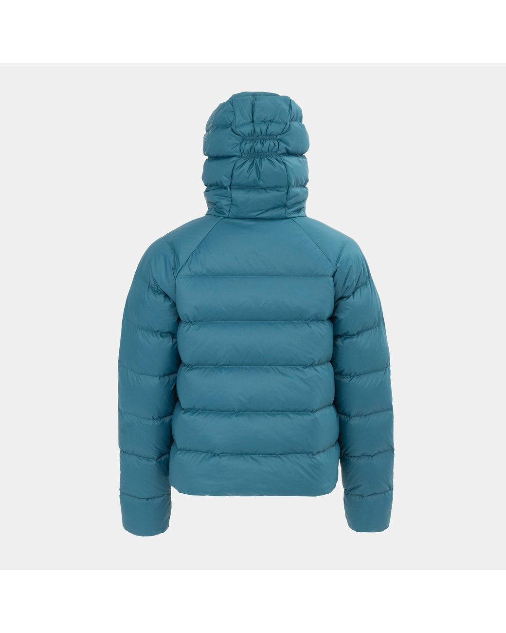 Karrimor Blue Base Camp Wind Resistant Duck Down Dwr Hip Length Down Jacket