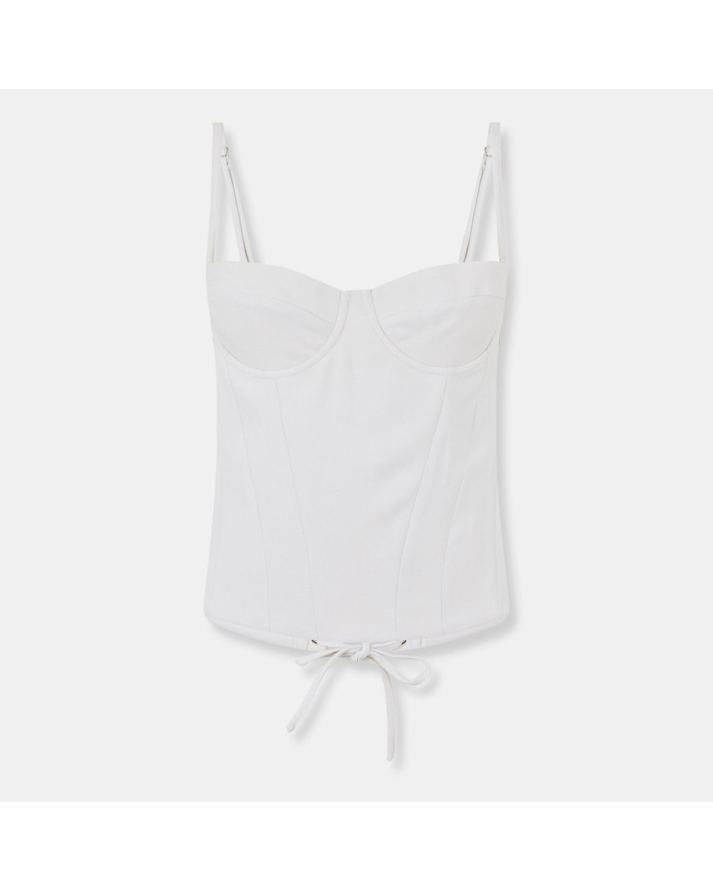 Mars the Label White Everly Corset