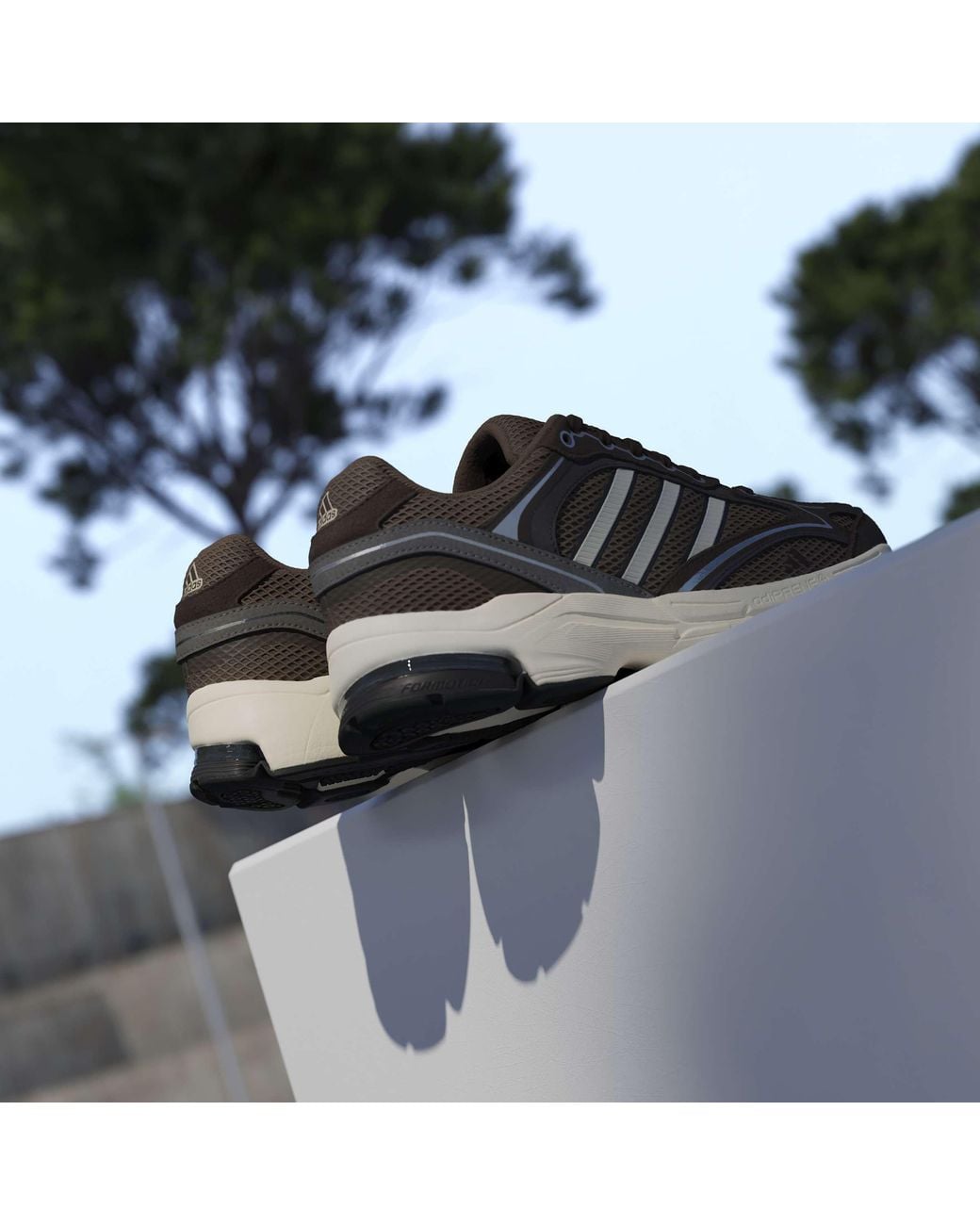 Adidas Brown Spiritain 2000 Trainers