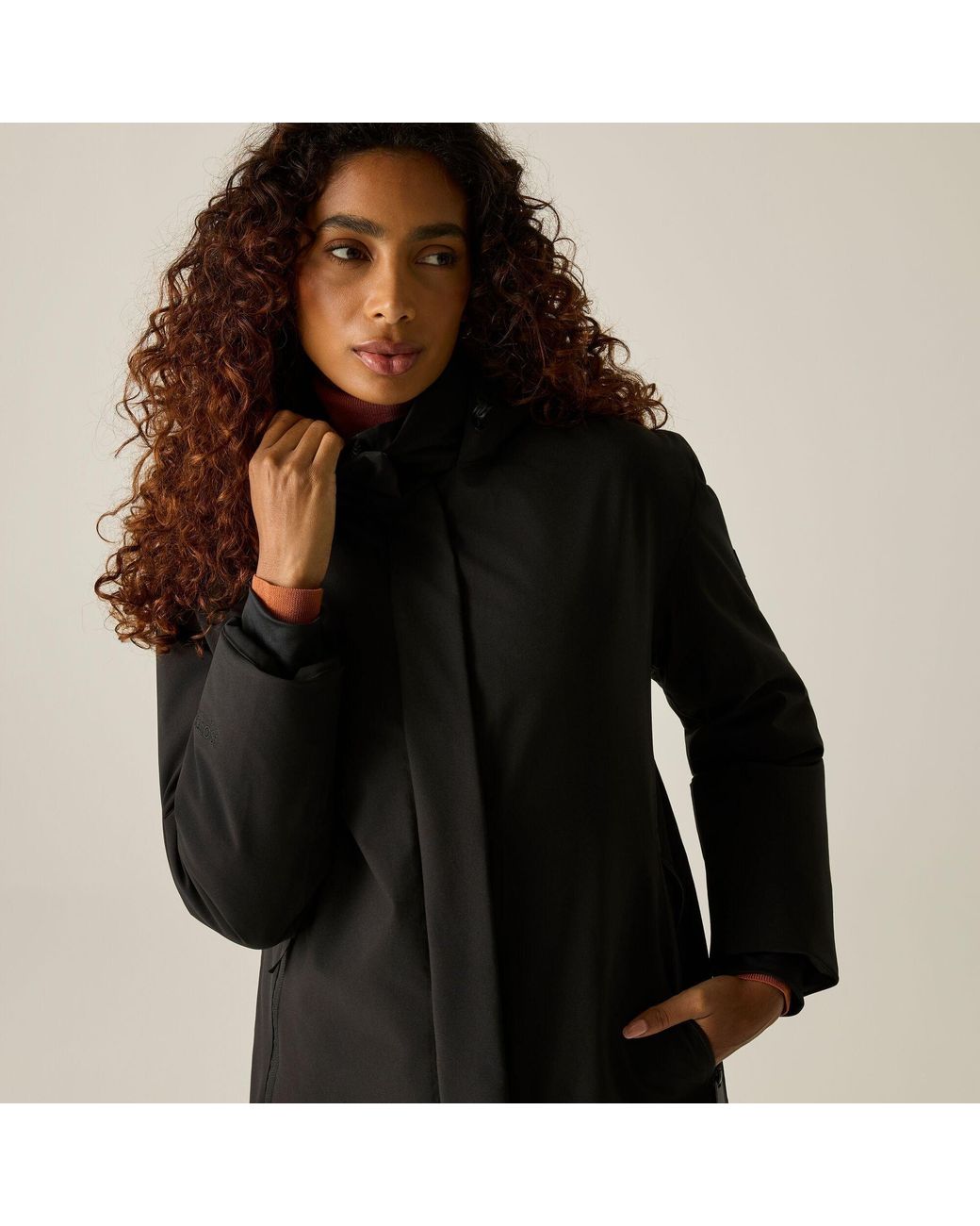 Regatta Black Janna Waterproof Jacket