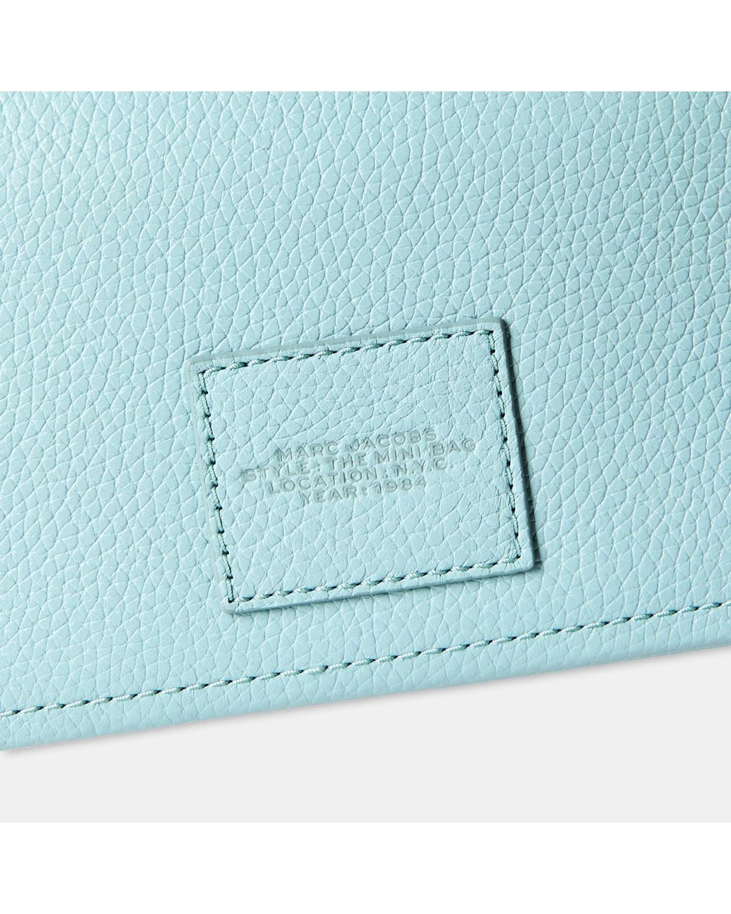 Marc Jacobs Blue The Mini Bag