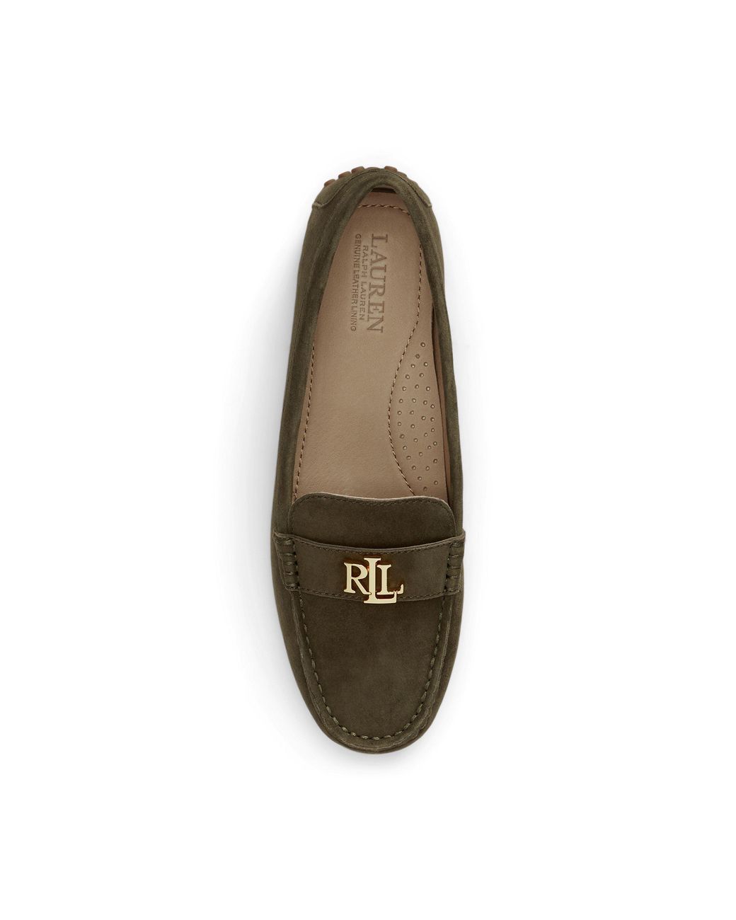 Ralph Lauren Green Barnsbury Loafer