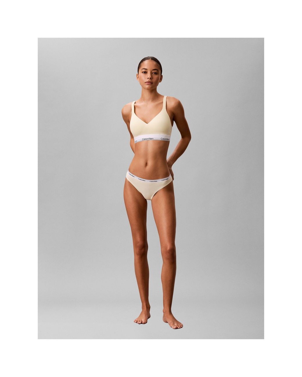Calvin Klein Metallic Bralette