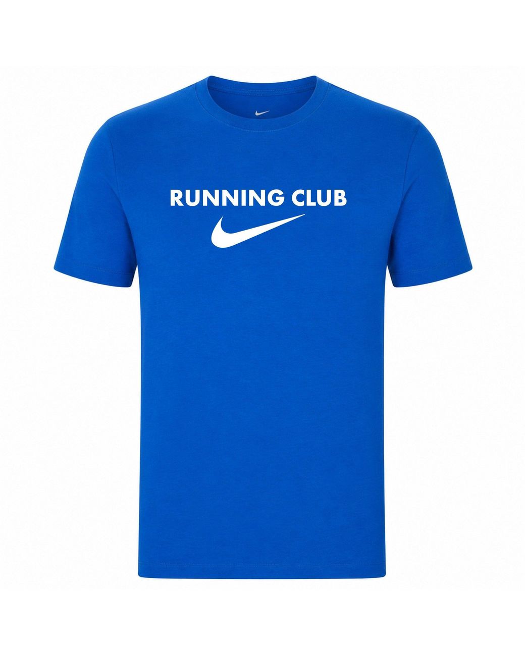 Nike Blue Running Club Printed T-Shirt By You for men