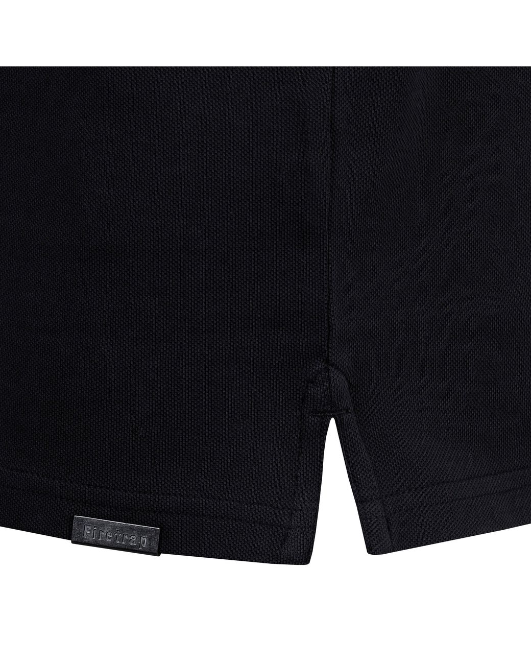 Firetrap Black Lazer Polo Shirt for men