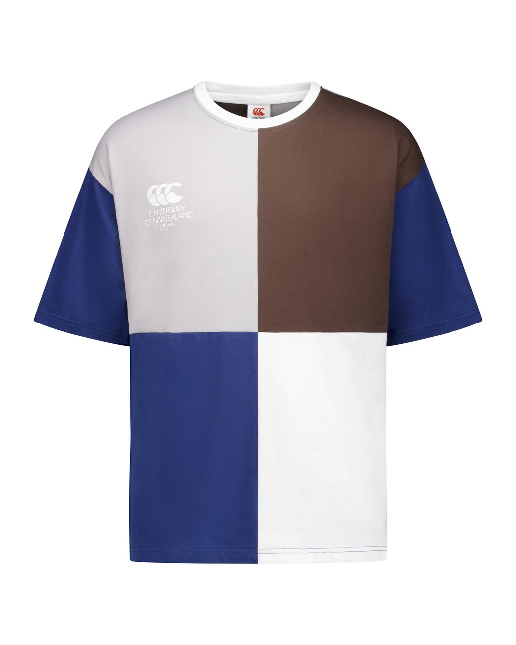 Canterbury Blue Harlequin Short-Sleeve Performance T-Shirt for men