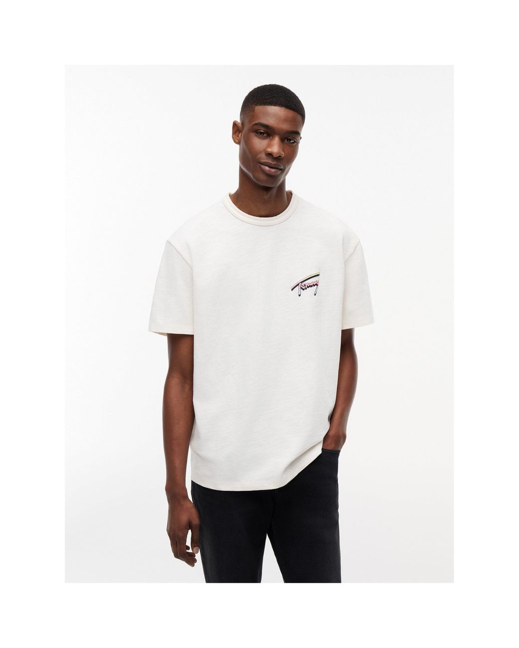 Tommy Hilfiger White T-Shirt for men
