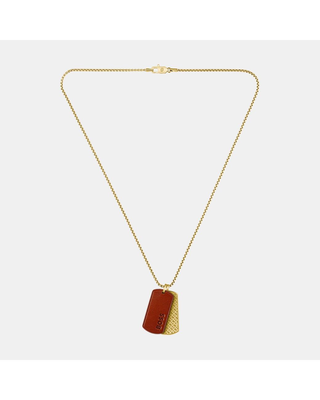 Boss Metallic Gents Devon Necklace for men