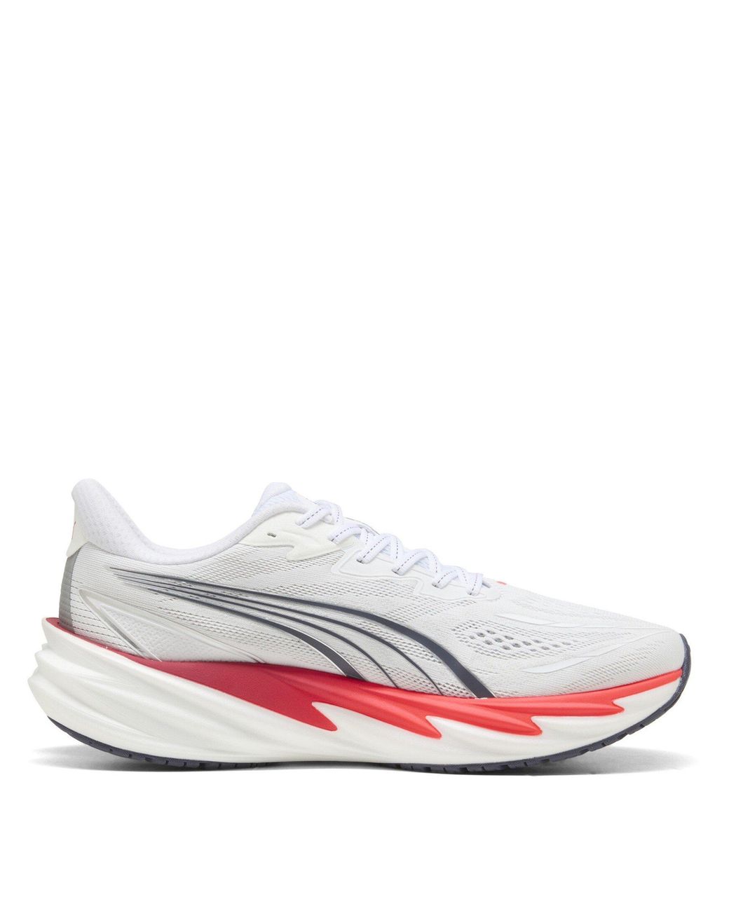 PUMA White Velocity Nitro 5 Road Running Shoes for men