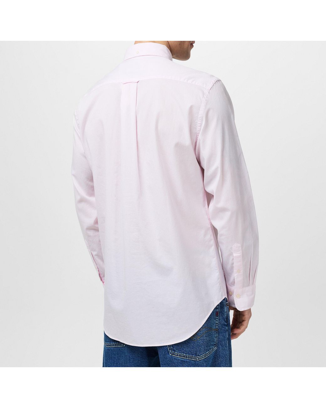 Gant Purple Poplin Banker Shirt for men