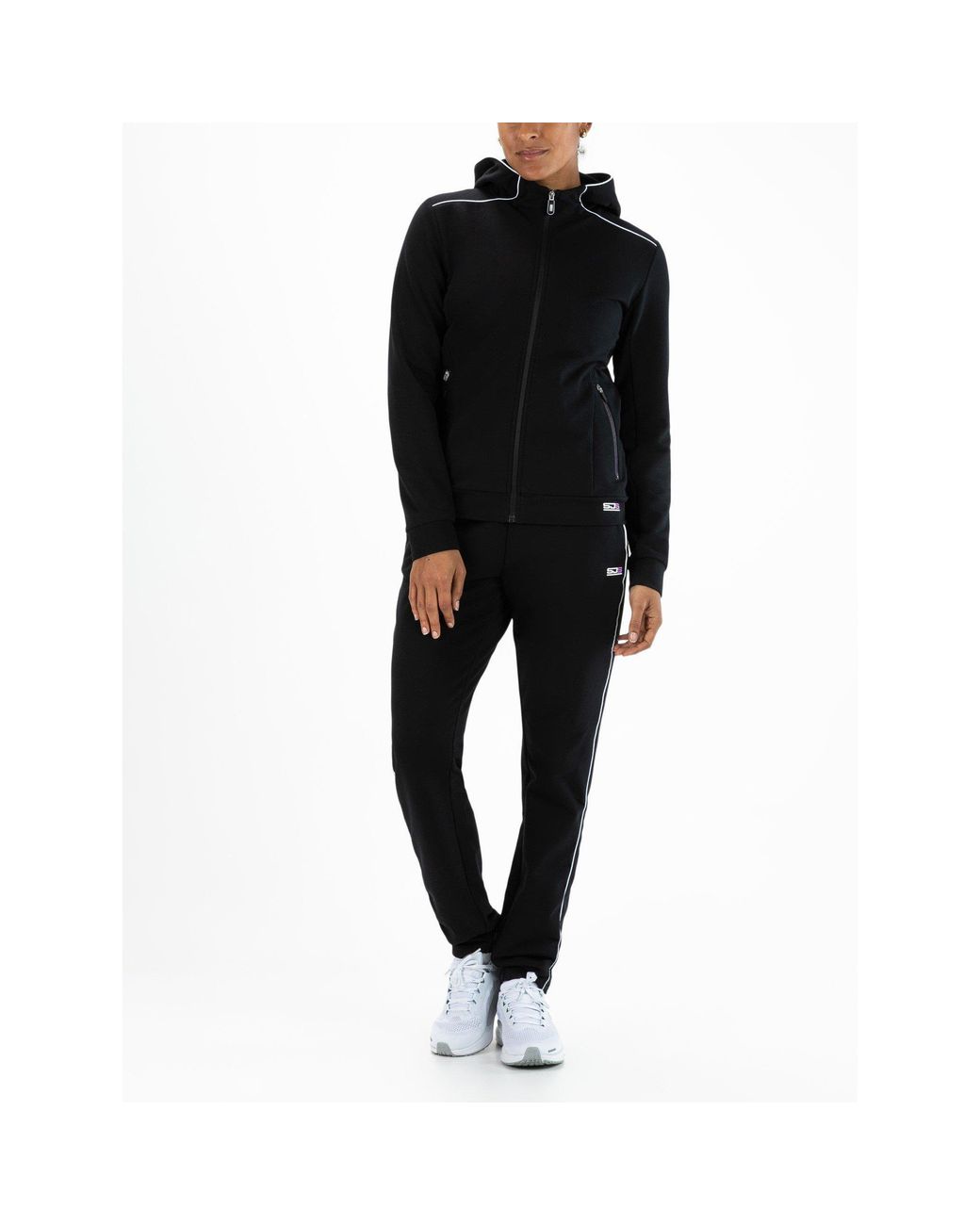 Sjeng Sports Black Kaia Performance Tracksuit Bottoms