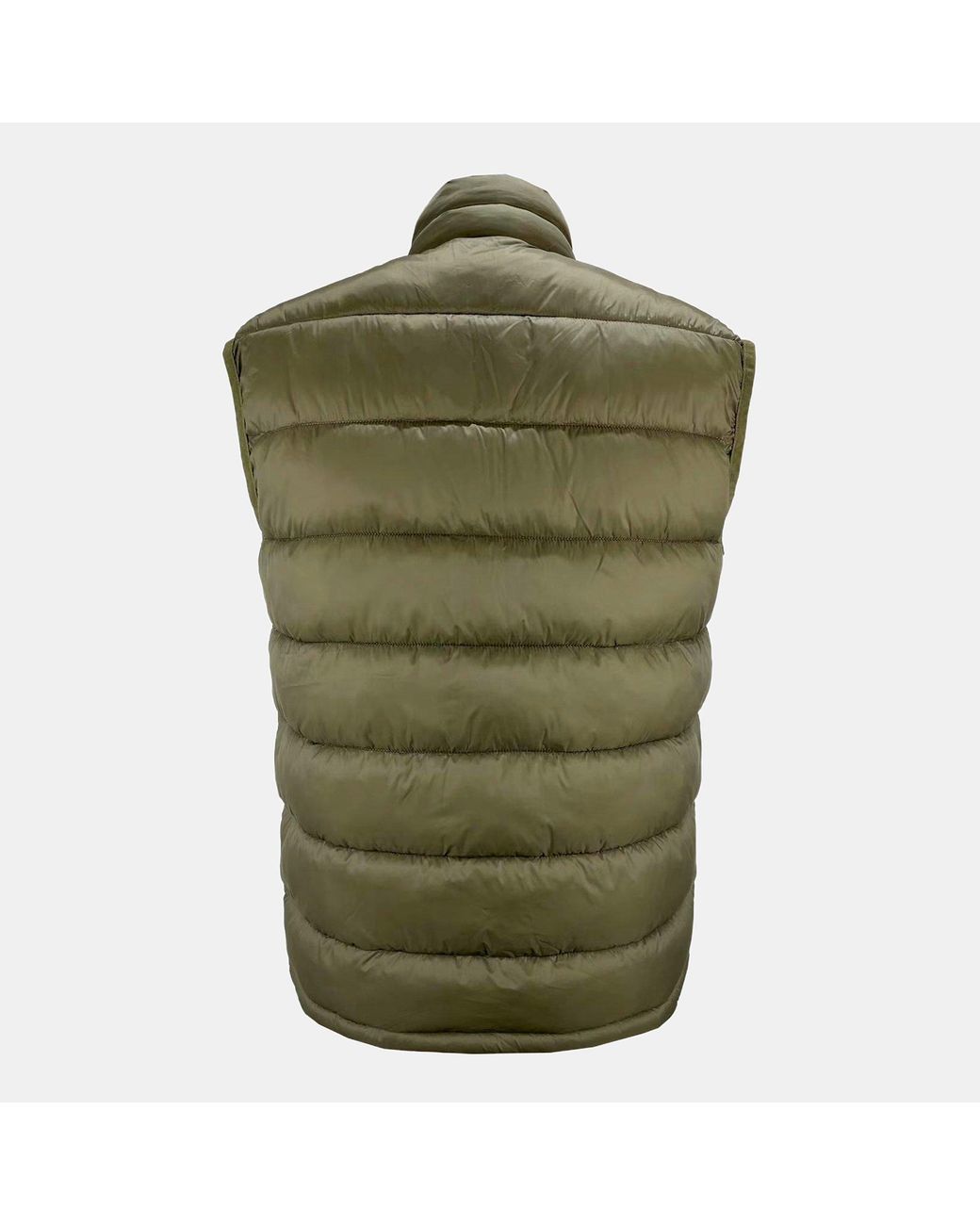 Jack Wills Green Kershaw Lightweight Water Resistant Puffer Gilet for men