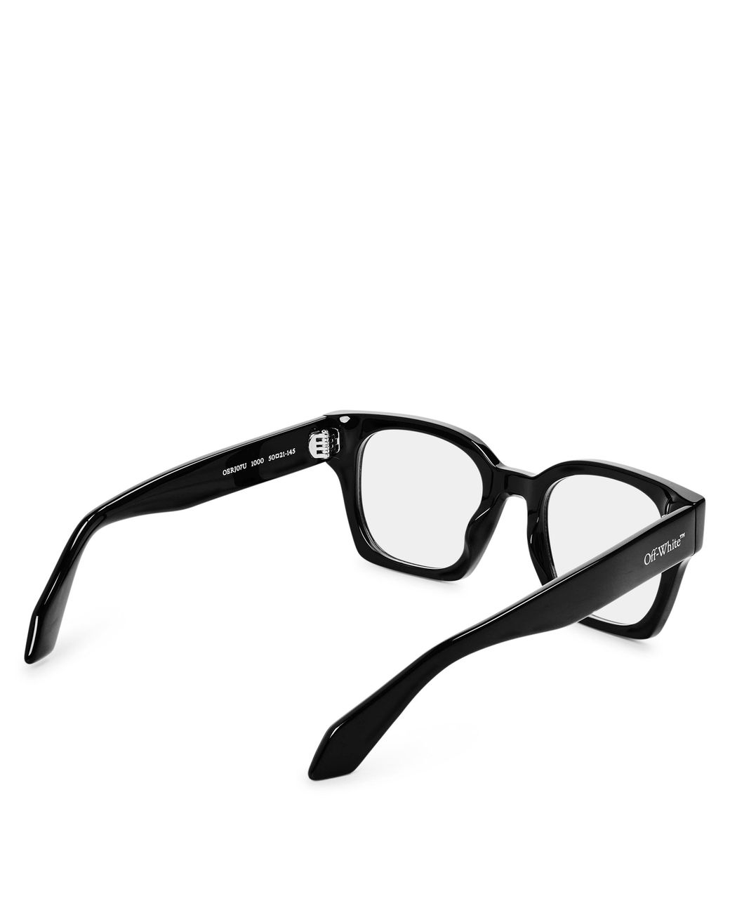 Off-White c/o Virgil Abloh Black 7U Round Sunglasses