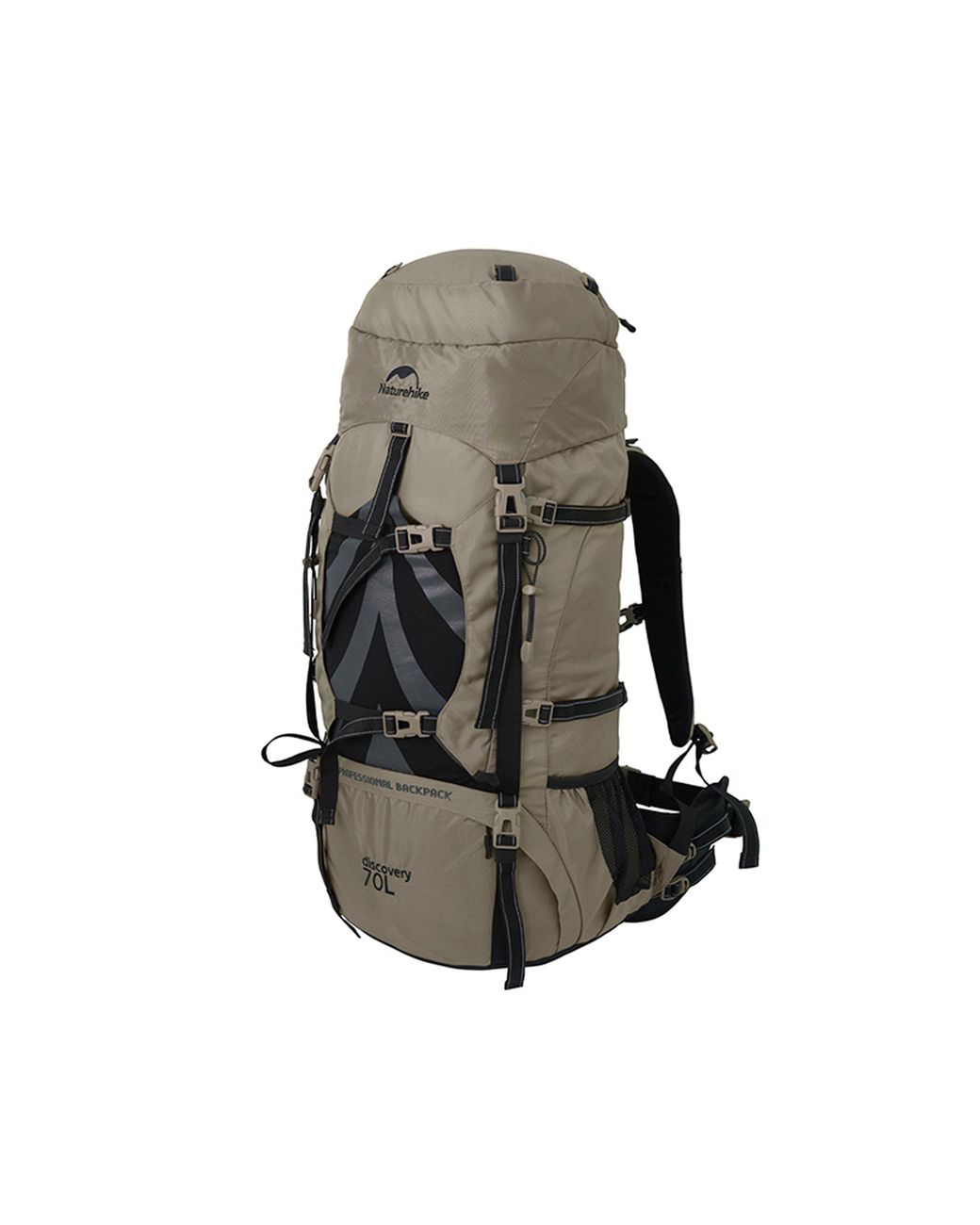 Naturehike Gray Professional Mountaineering Backpack