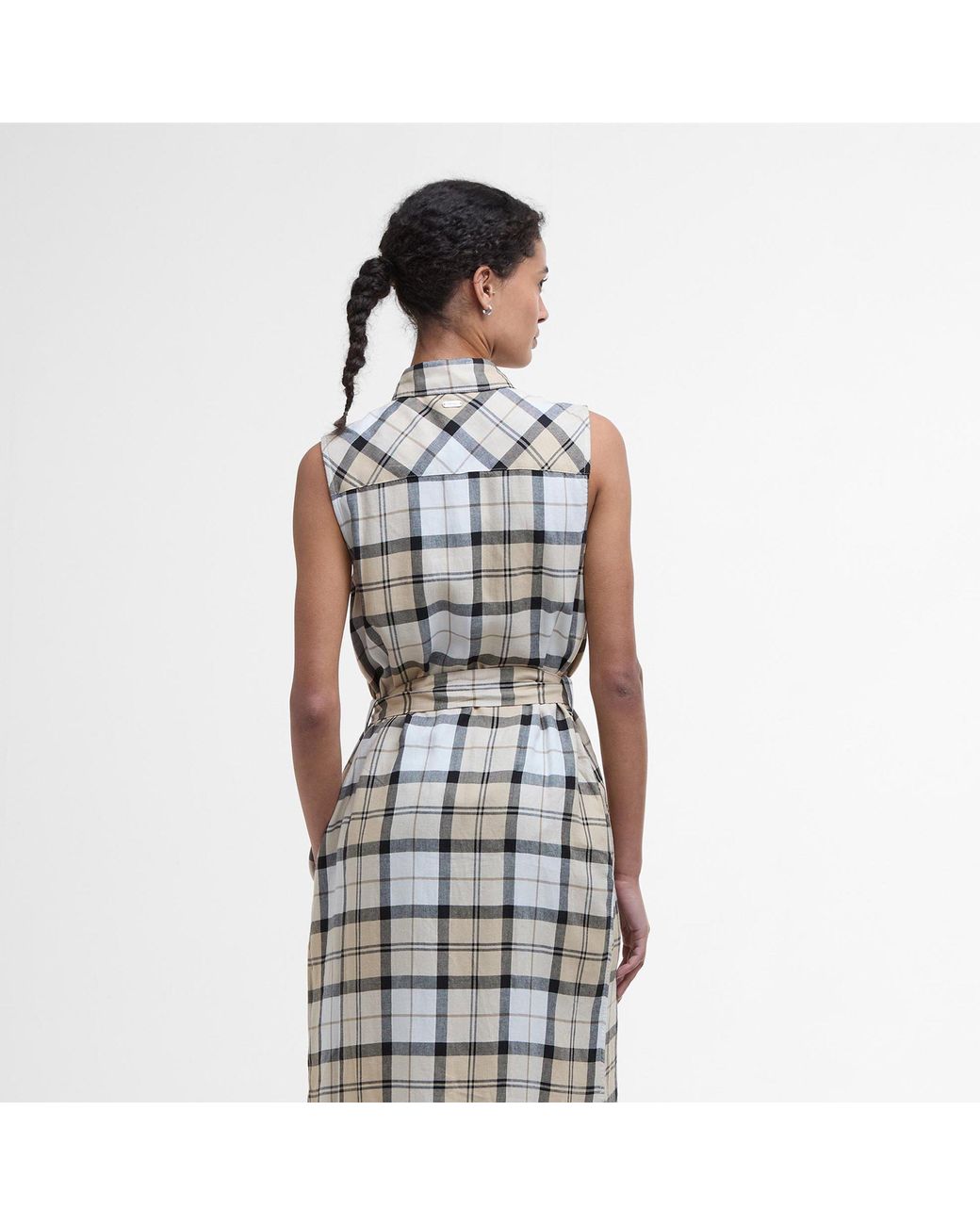 Barbour Metallic Agnes Midi Dress