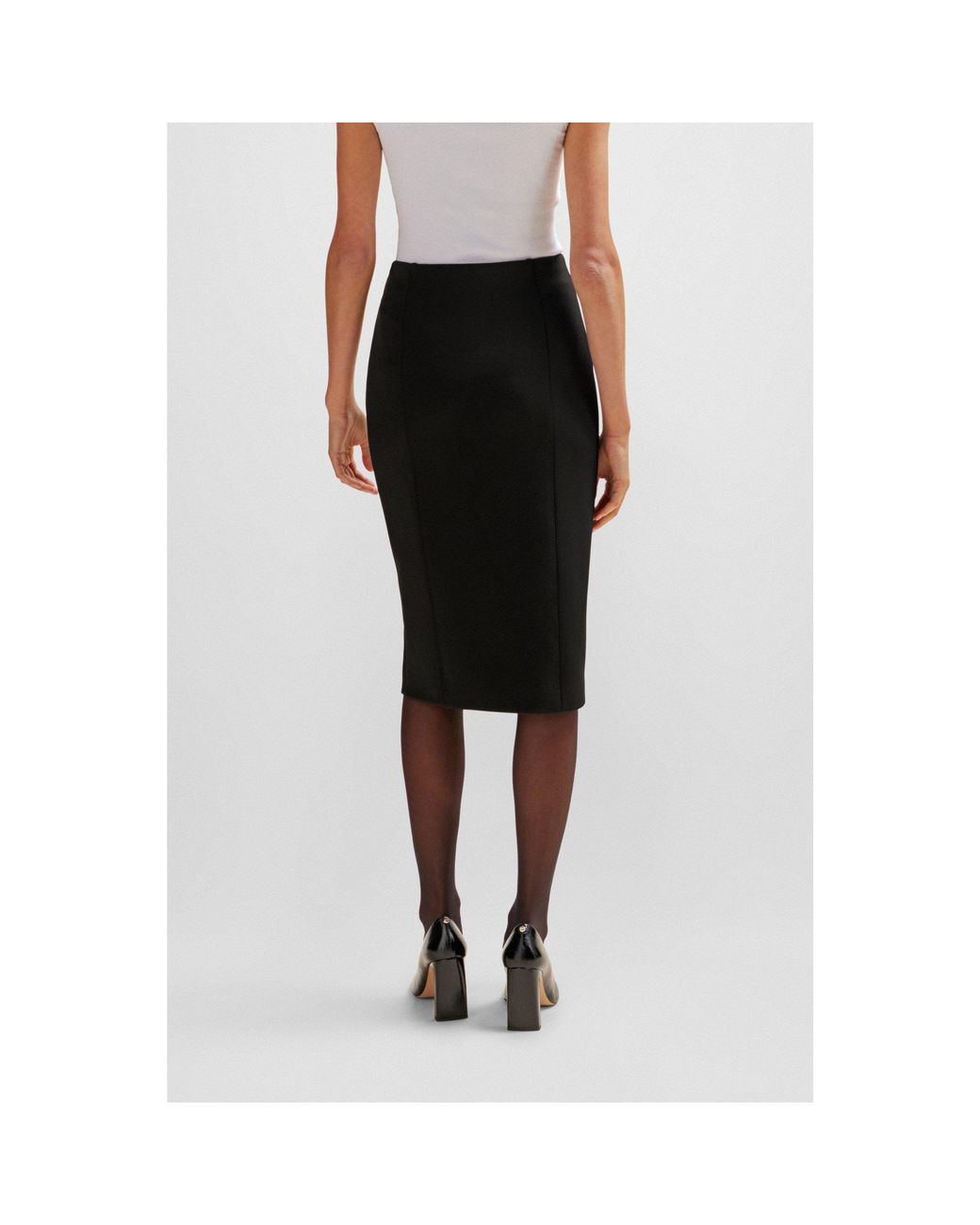 Boss Black Vukeva Jersey Skirt
