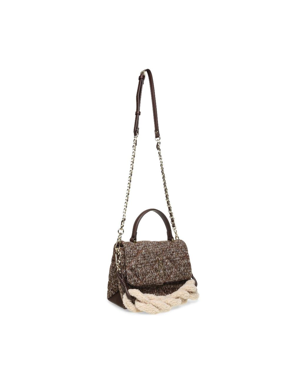 Steve Madden Brown Bmikki-S Faux Leather Crossbody Bag