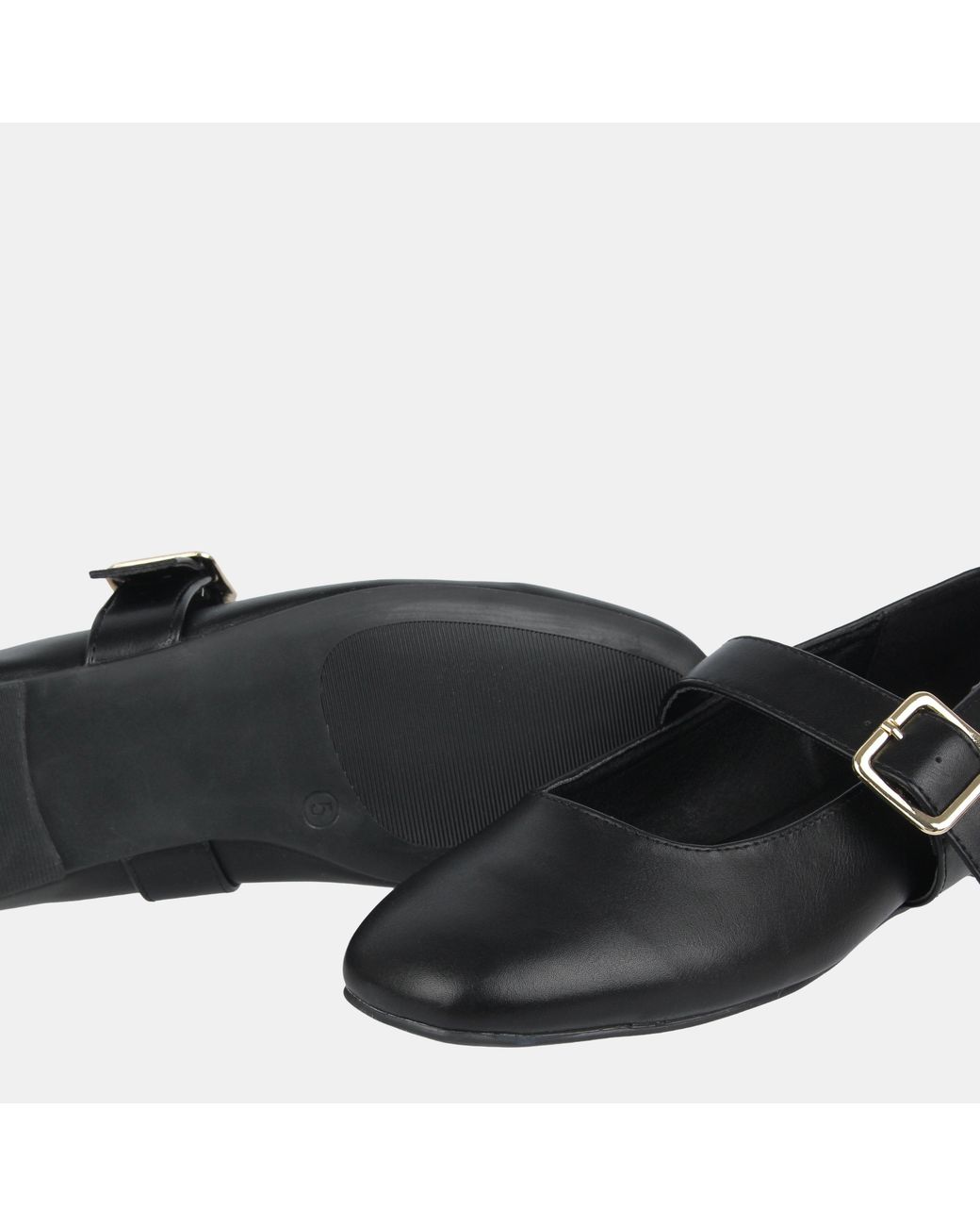 Miso Black Mj Flat