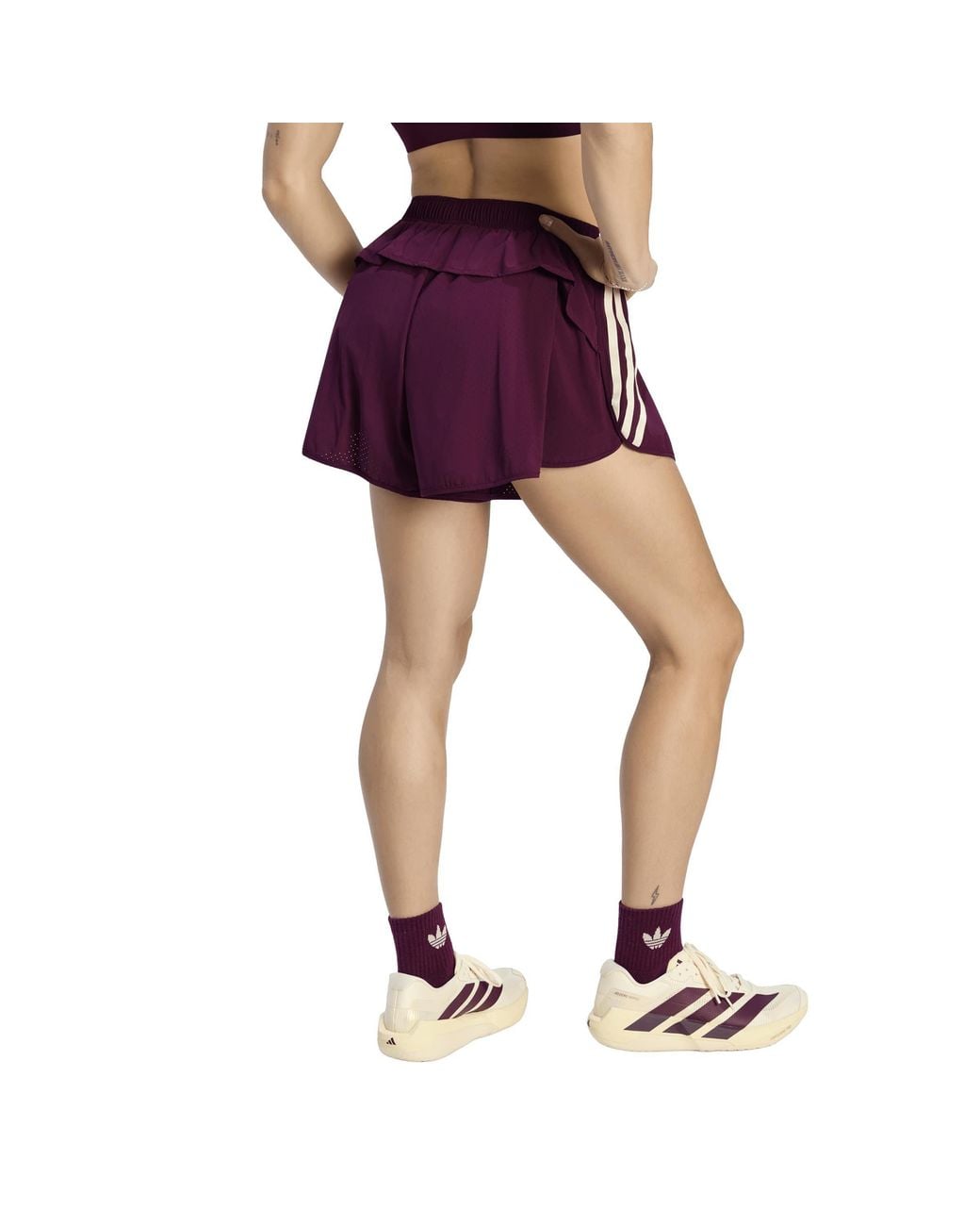 Adidas Purple Sport Shorts Ld64