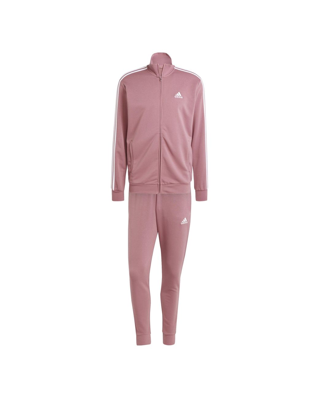 Adidas Red Closed Hem Woven Tracksuit Joggers for men