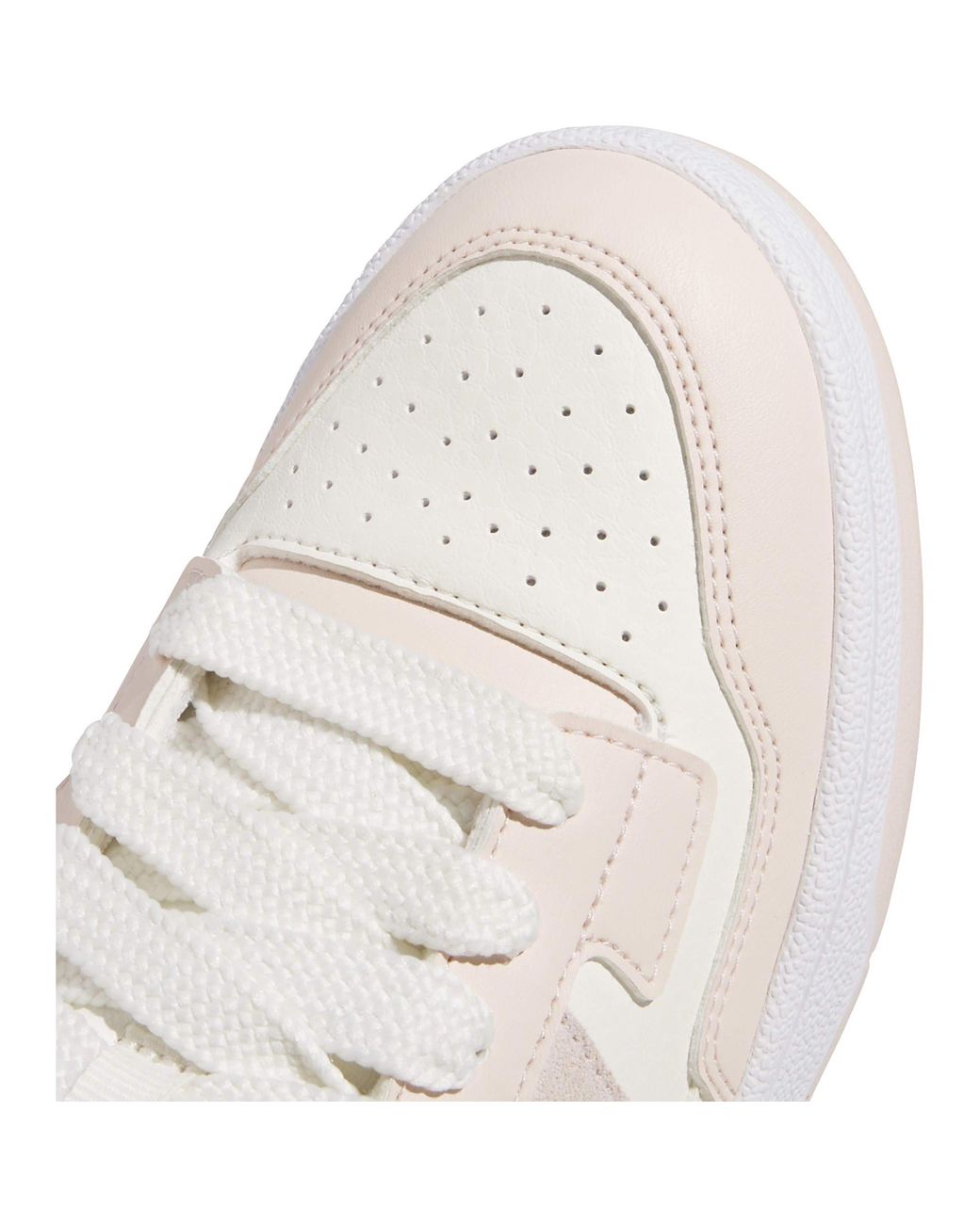 Adidas White Rapid Court Low W Trainers