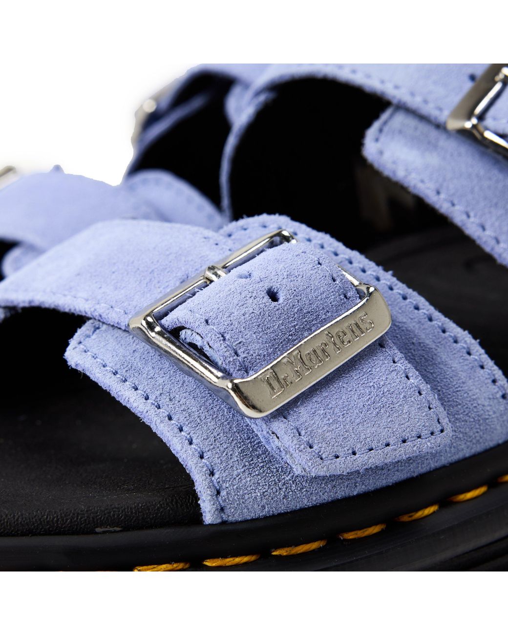 Dr. Martens Blue Zebzag Sandals