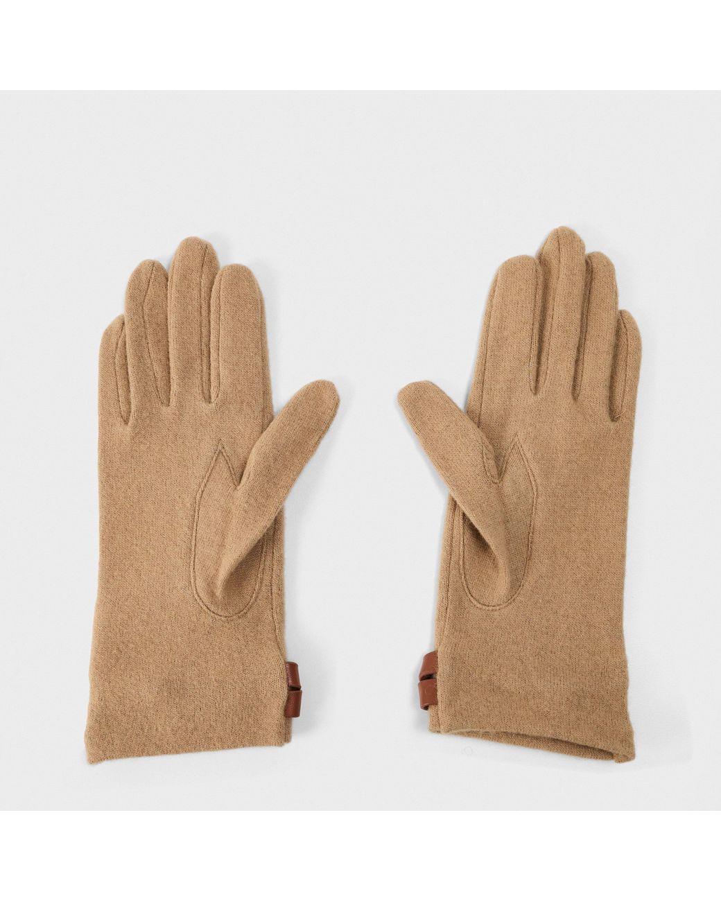 Ralph Lauren Natural Leather Gloves