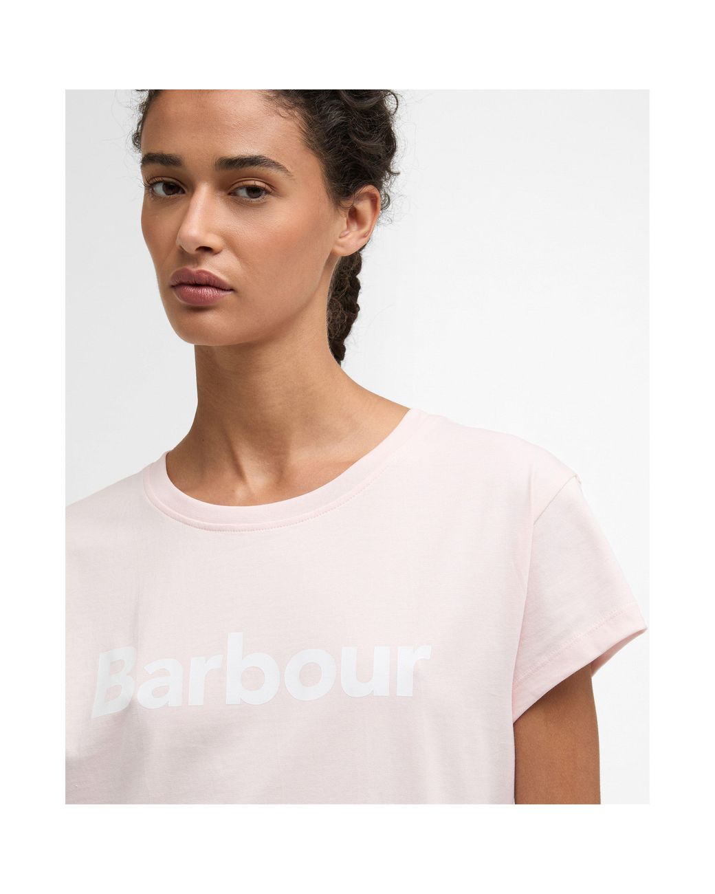 Barbour Pink Hartland T-Shirt