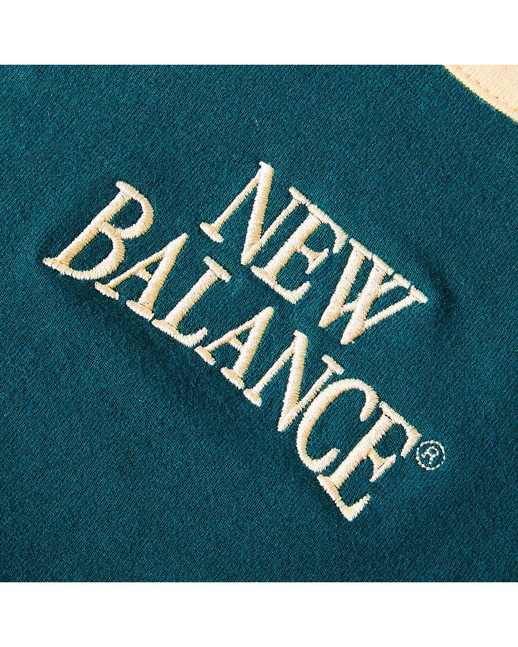 New Balance Blue Crop Top