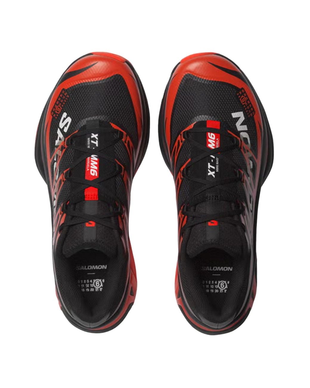 MM6 by Maison Margiela Red X Salomon Xt Sneakers for men
