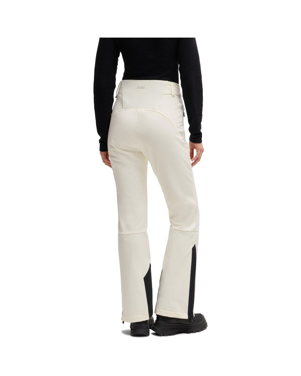 Boss Black Stretch Straight Leg Trousers