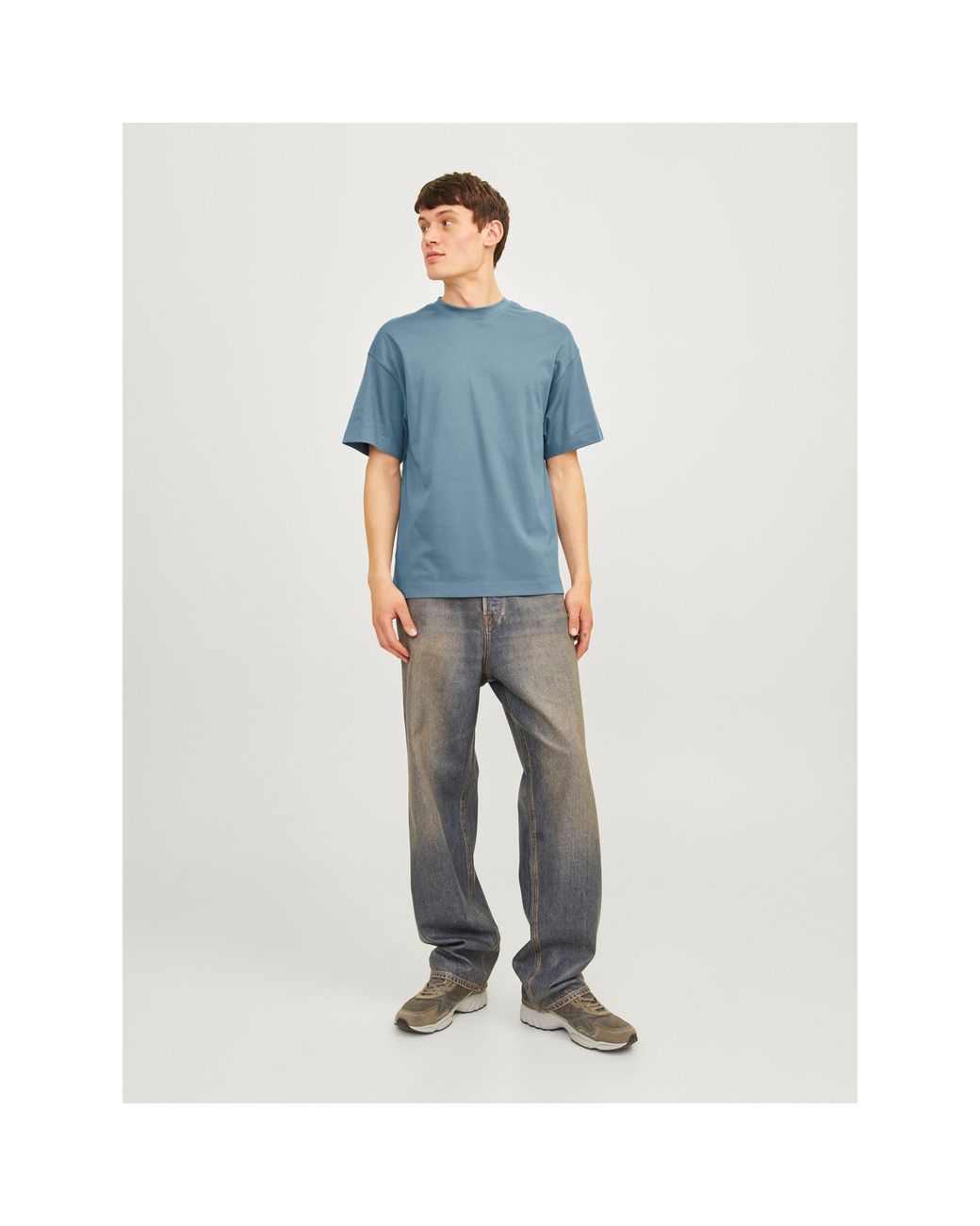 Jack & Jones Blue Regular Fit T-Shirt for men