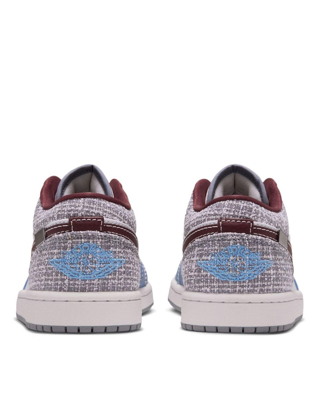 Nike Blue 1 Low Leather Low-Top Trainers