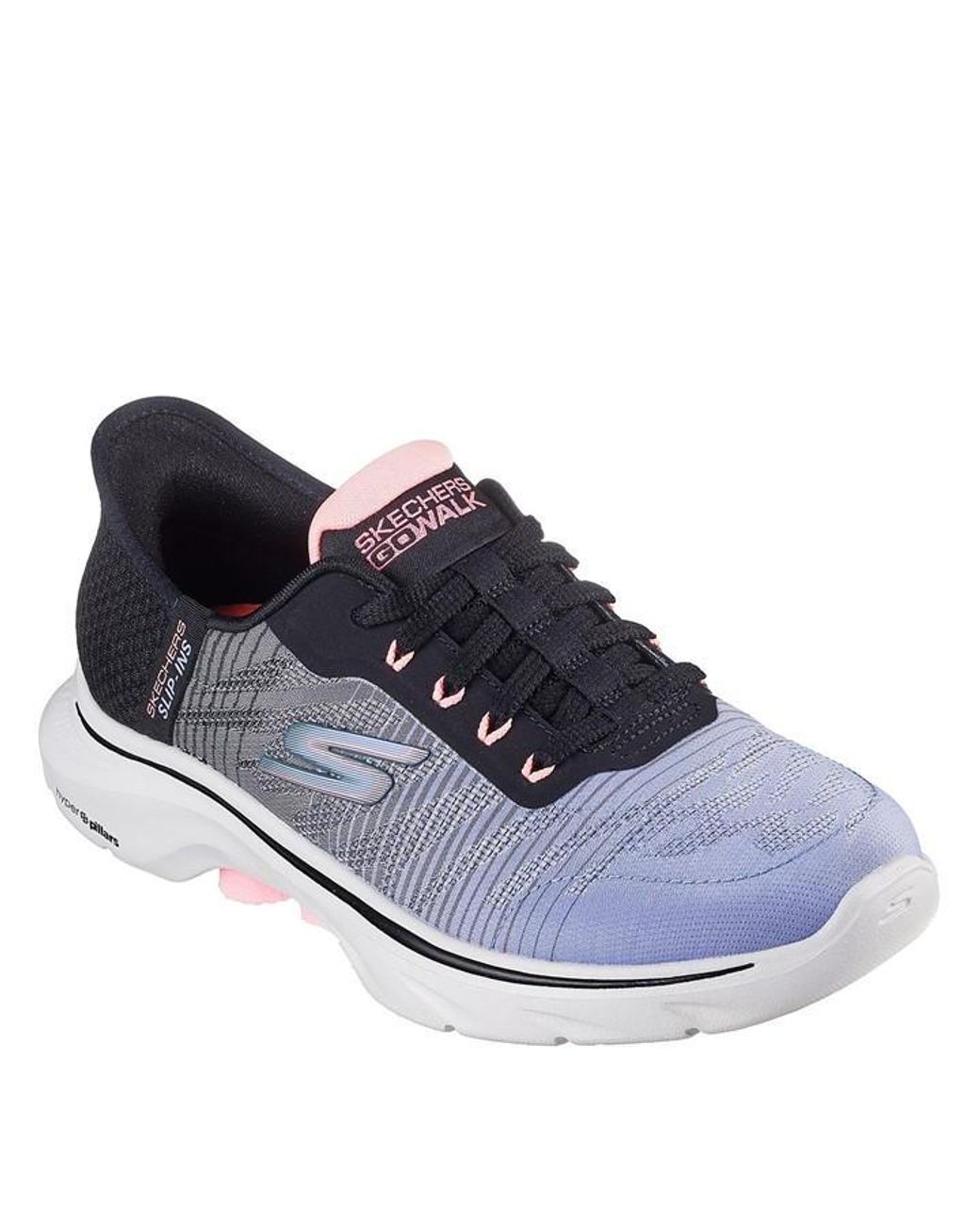 Skechers Go Walk 7 Slip On Runners in Blue Lyst UK