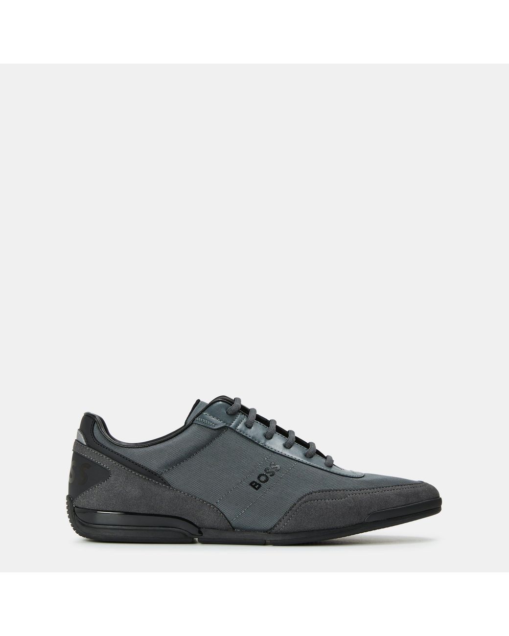 Boss Black Saturn Low Top Everyday Trainers With Technical Mesh for men
