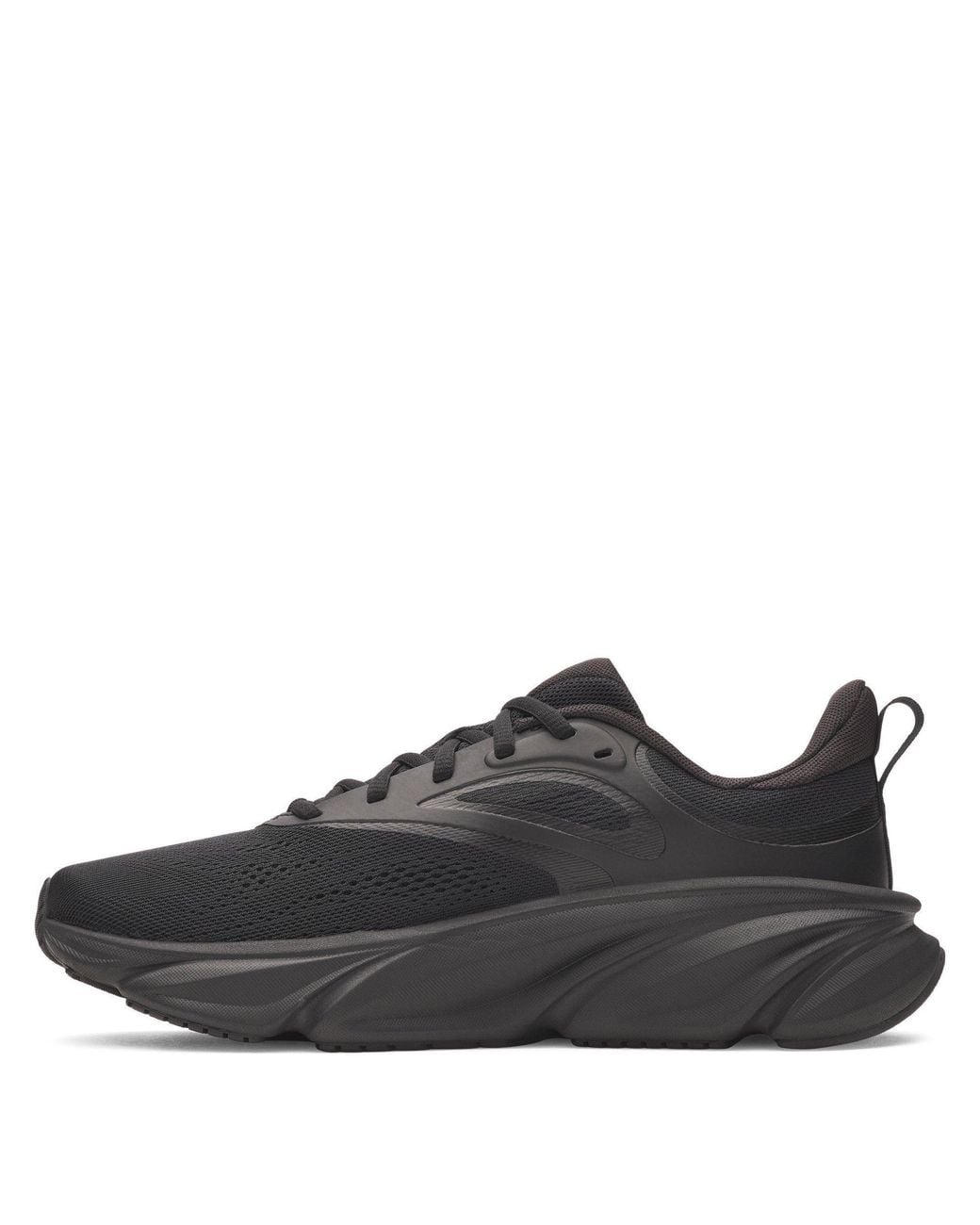Under Armour Black Charged+ Rogue 6 Running Shoes for men