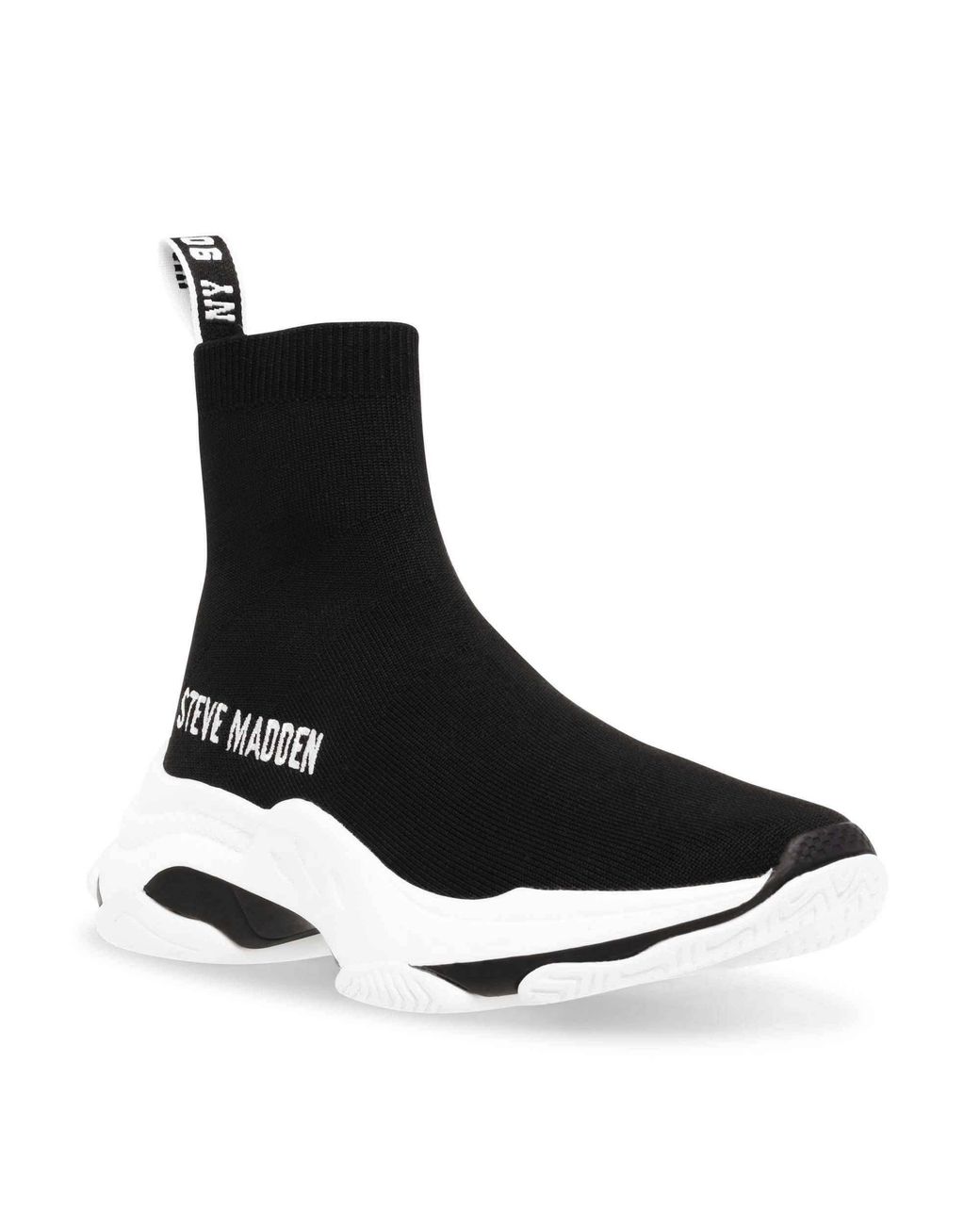 Steve Madden Black Mastery Trainers