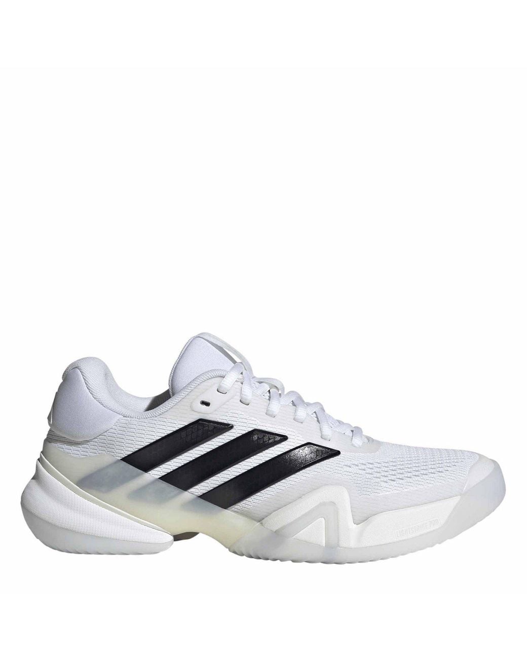 Adidas White Barricade 14 Tennis Shoes