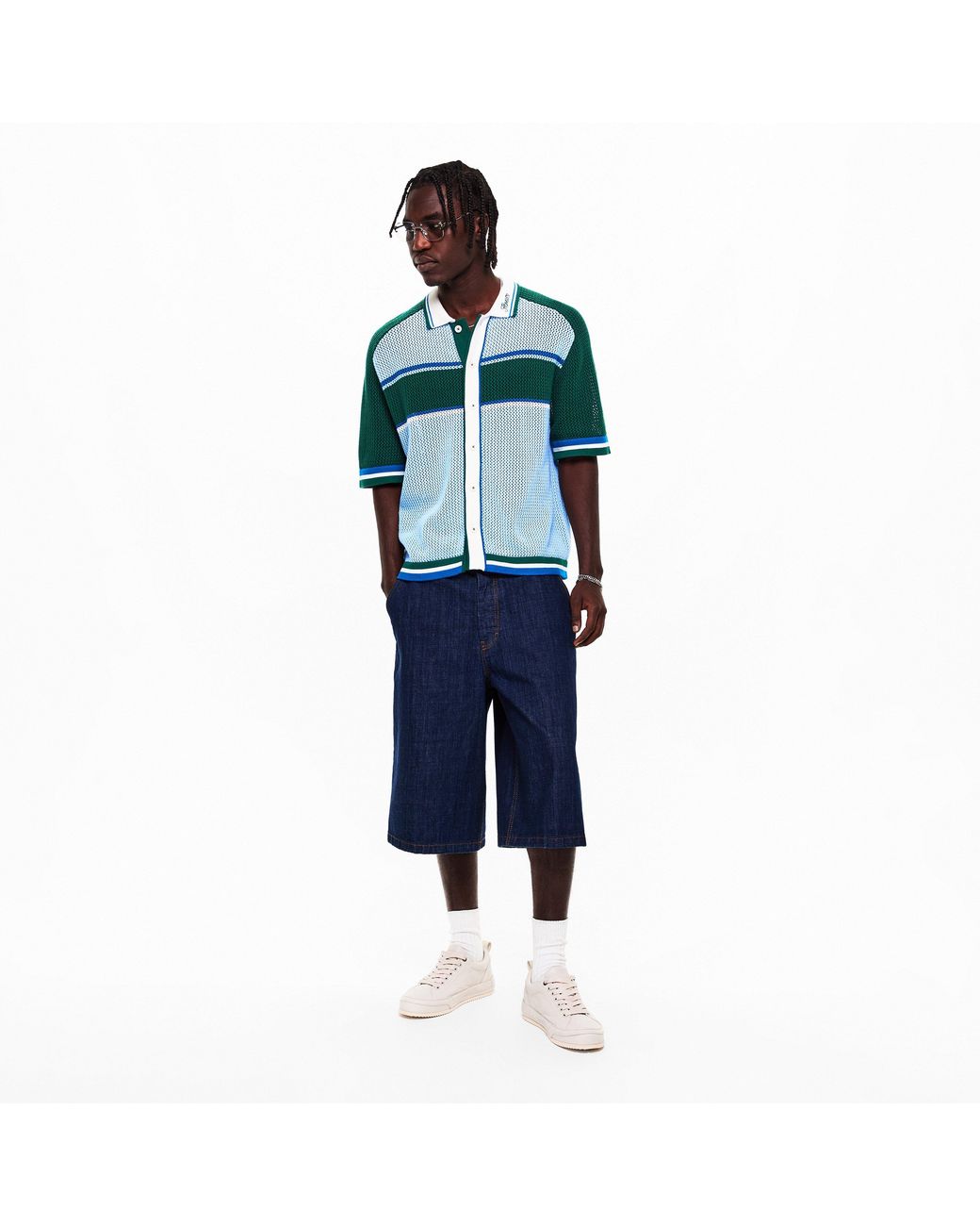 Homies Marbella Blue Homies Polo Knit for men