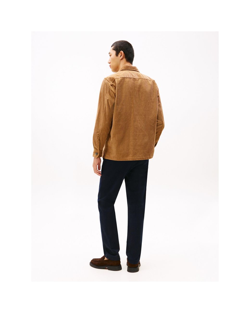 Tommy Hilfiger Brown Cord Overshirt for men